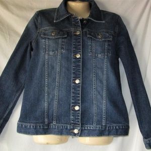 Women's Old Navy Blue Denim Jacket Size Medium
